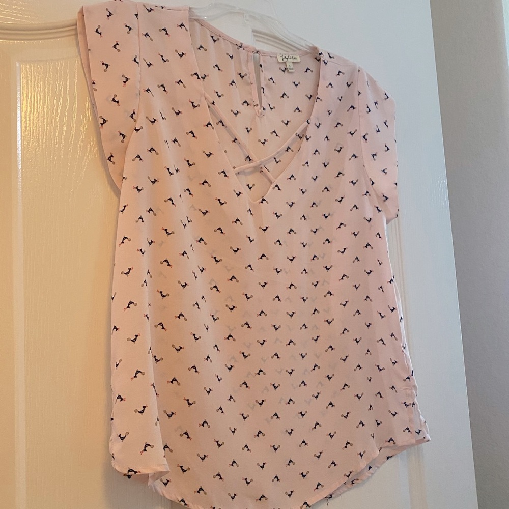 Sweet pink top